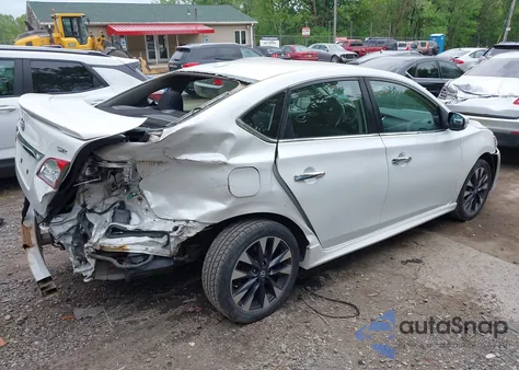2017 Nissan Sentra Sr from USA, damaged, VIN 3N1AB7AP6HY400863